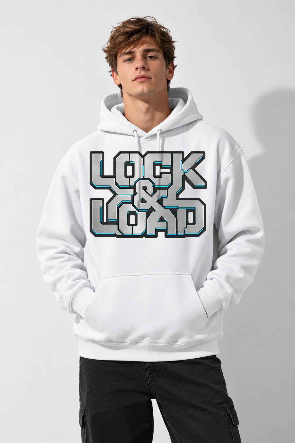 Lock and Load - White