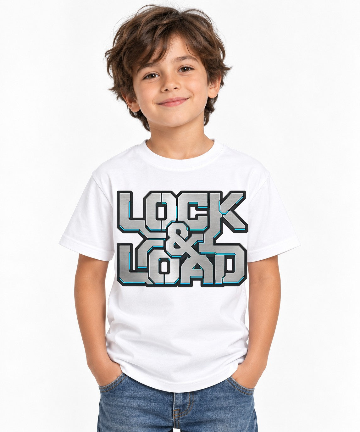 Lock and Load - White