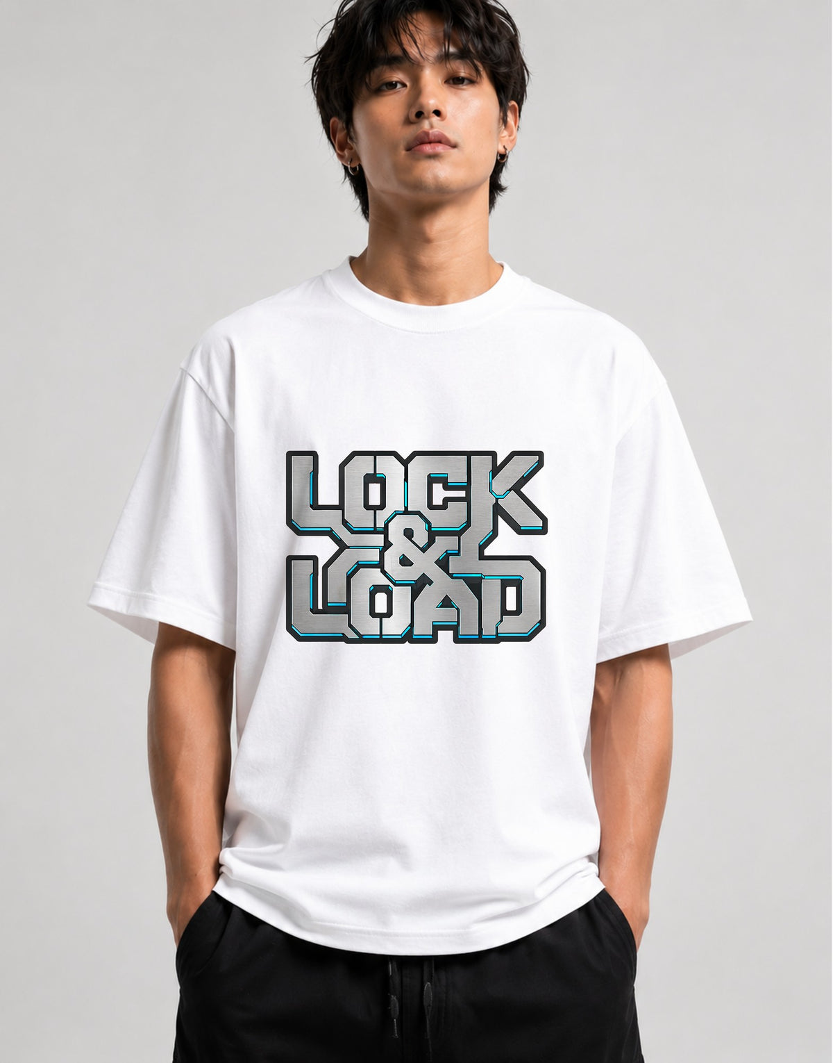 Lock and Load - White