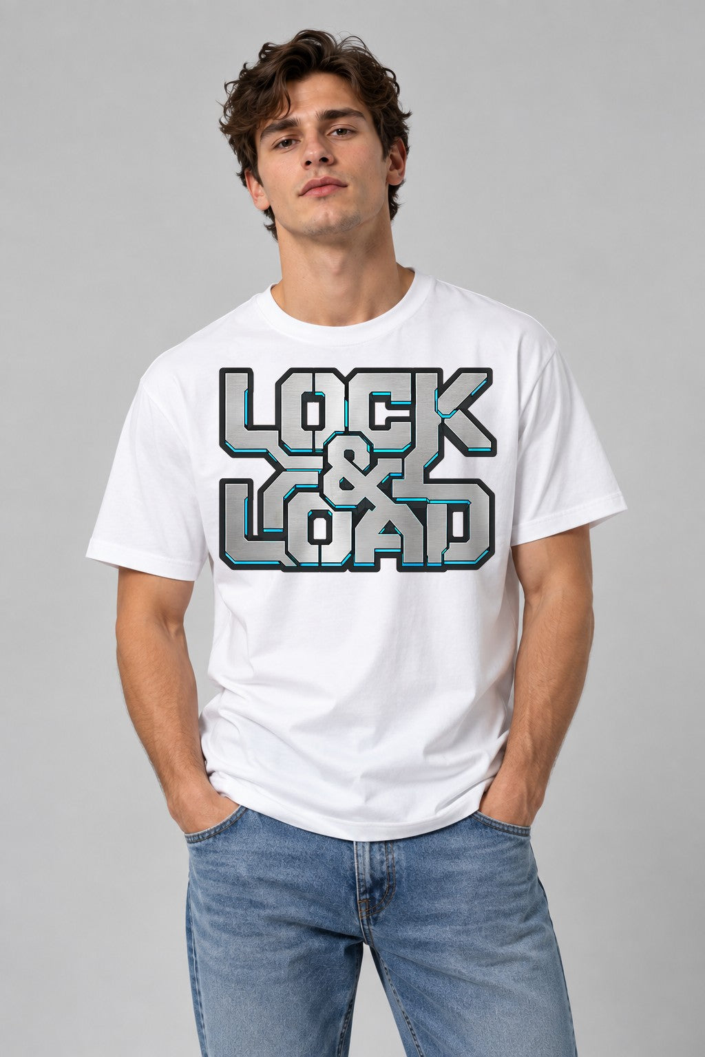 Lock and Load - White