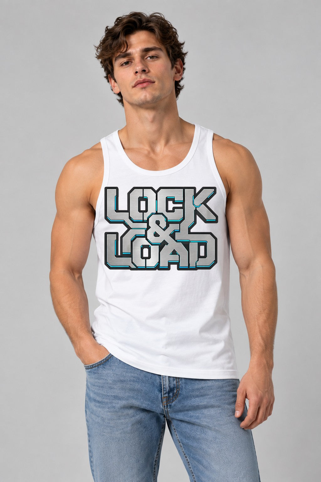 Lock and Load - White