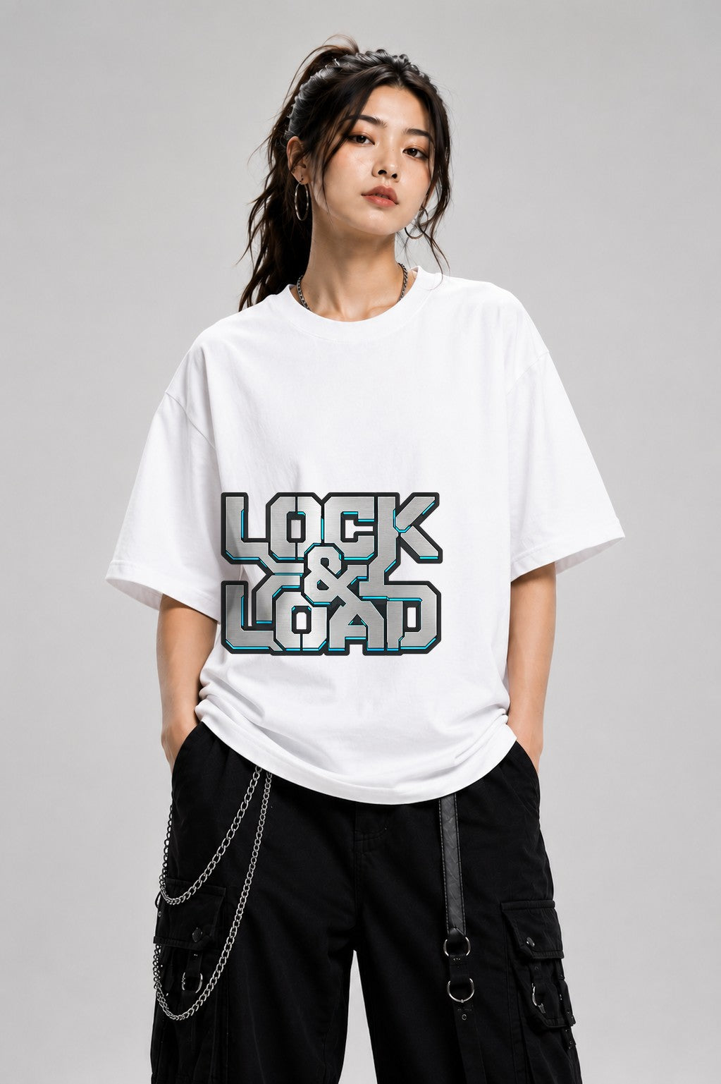 Lock and Load - White