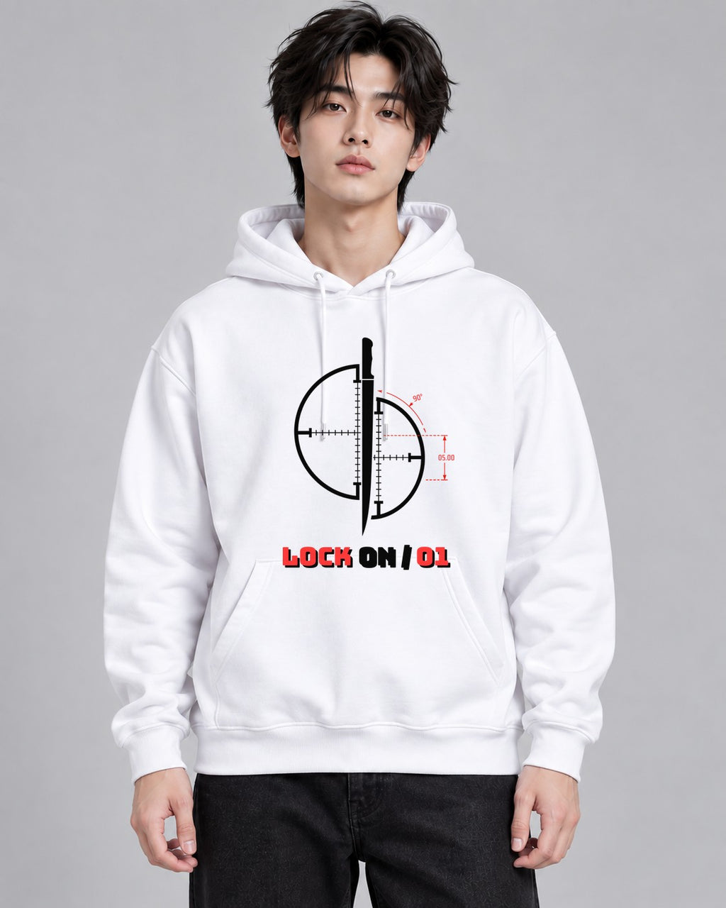 Lock On Target - White