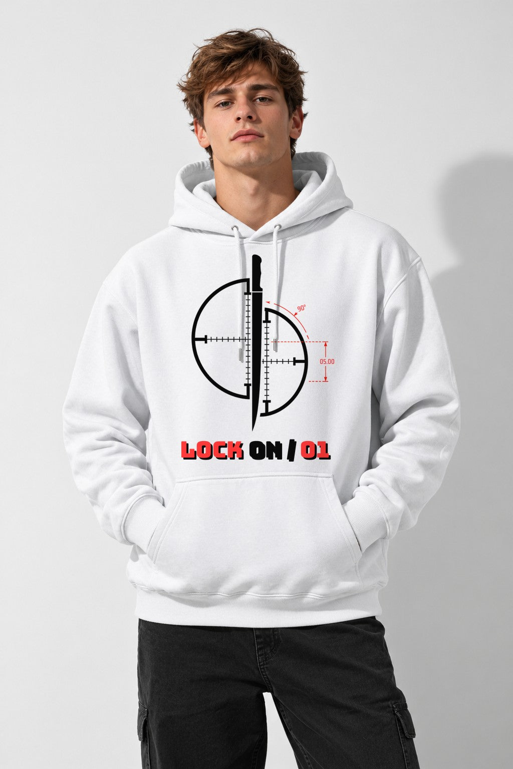 Lock On Target - White