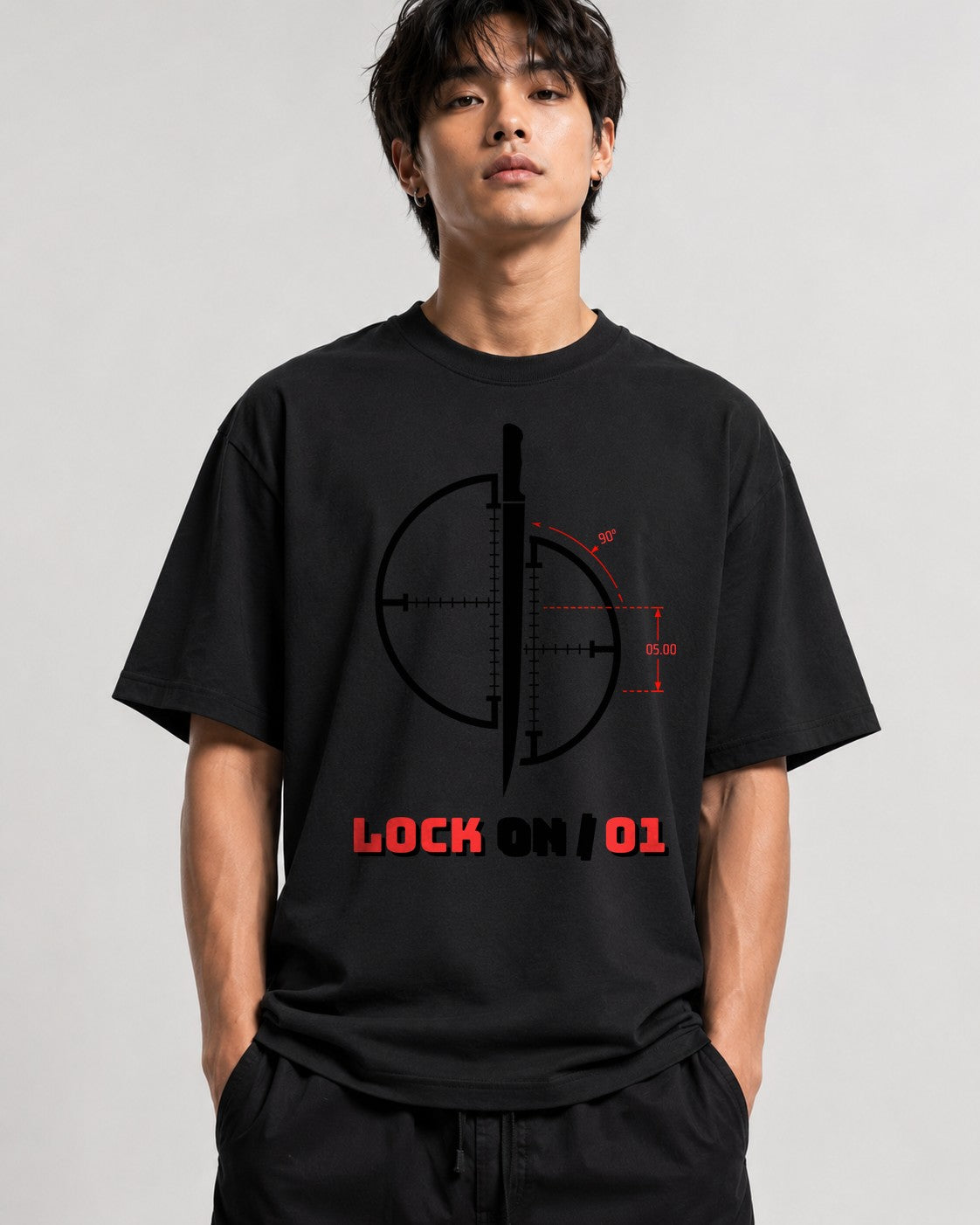 Lock On Target - Black