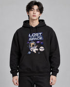 Lost In My Own Space Funny Astronaut - Black