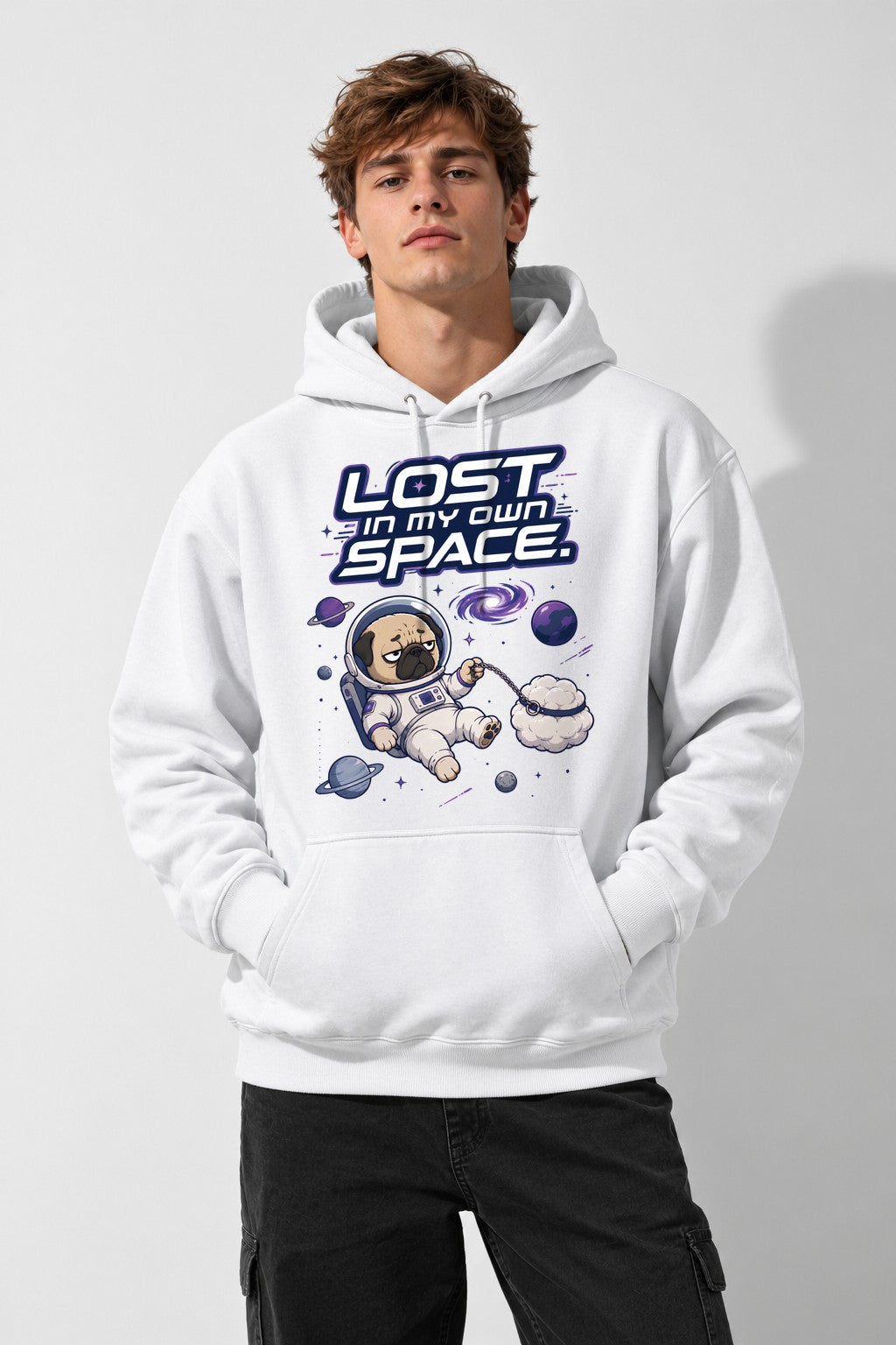 Lost In My Own Space - White