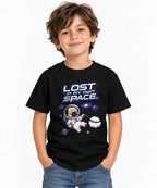 Lost In My Own Space Pug Astronaut Shirt - Funny Space Dog Tee - Black