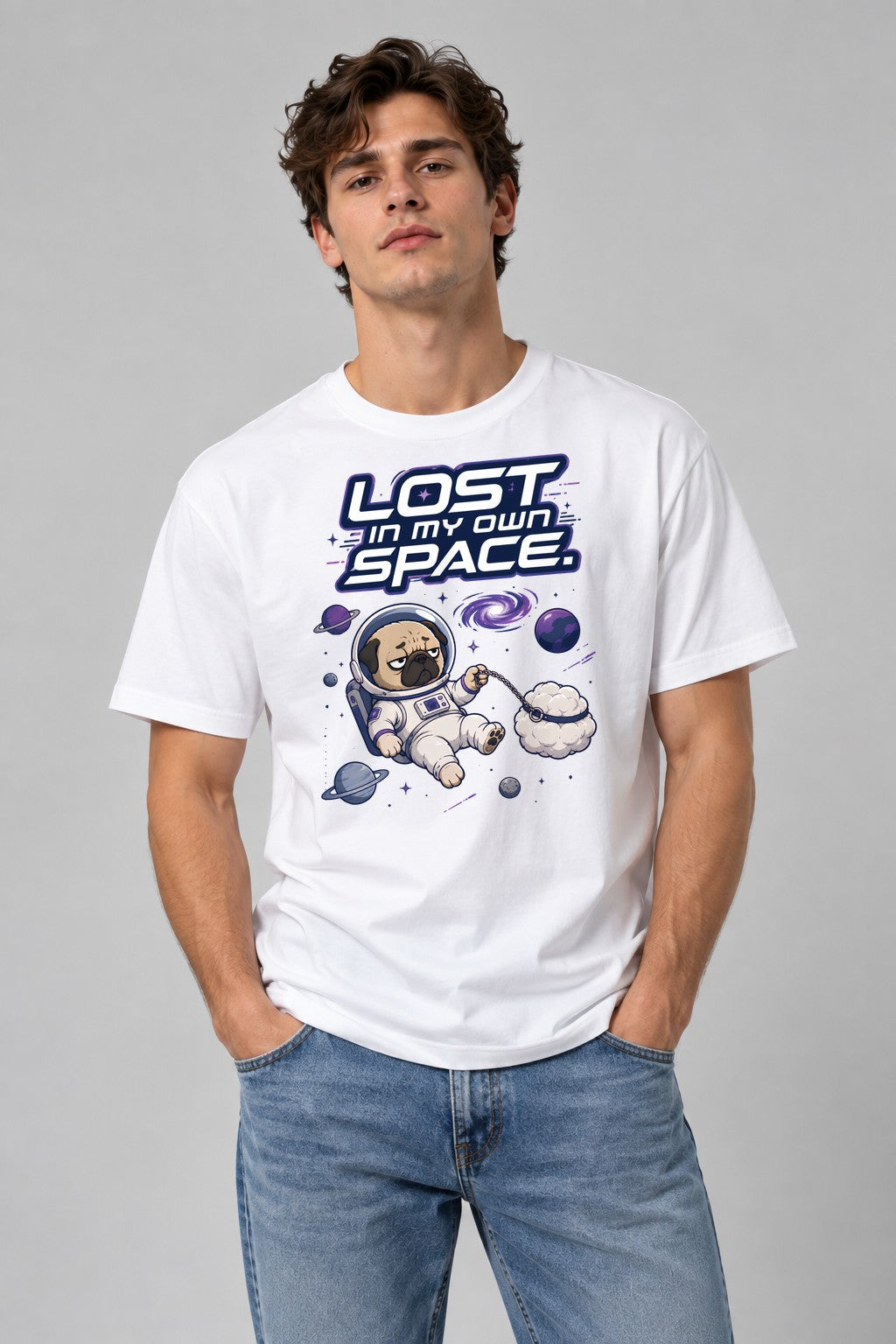 Lost In My Own Space - White