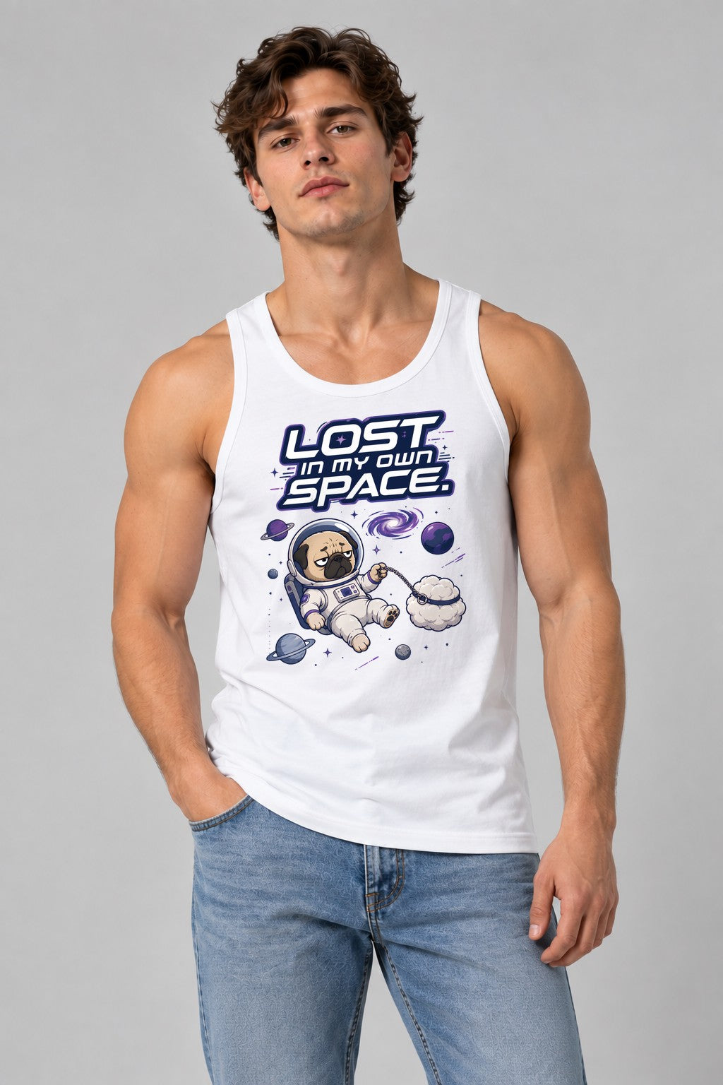 Lost In My Own Space - White