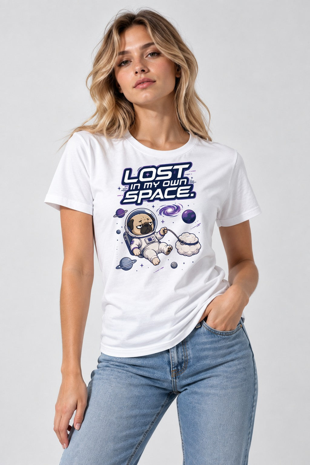 Lost In My Own Space - White