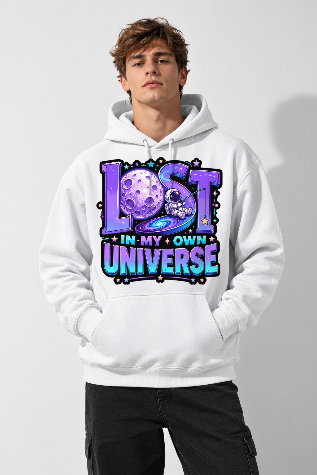 Lost In My Own Universe - White