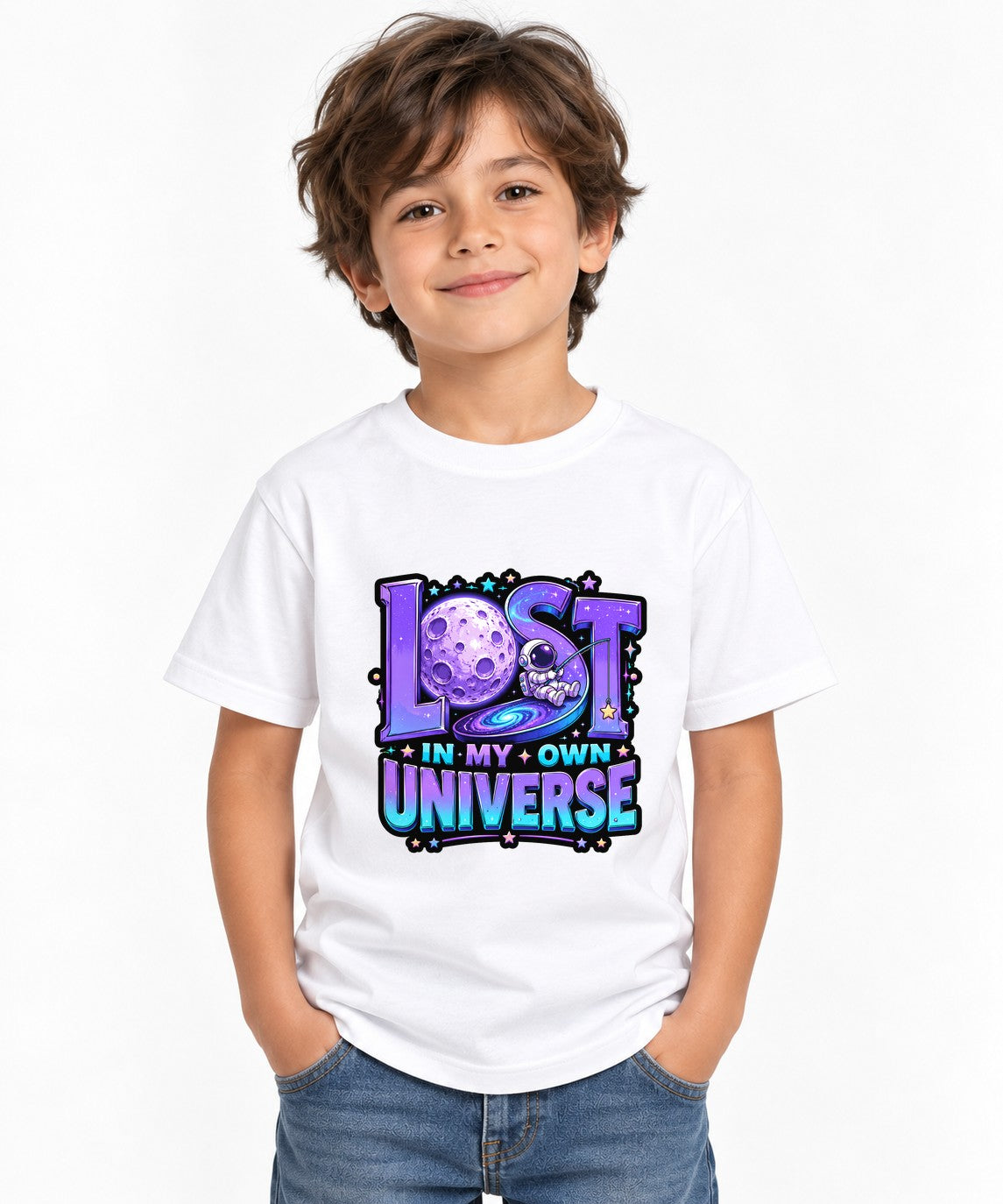 Lost In My Own Universe - White