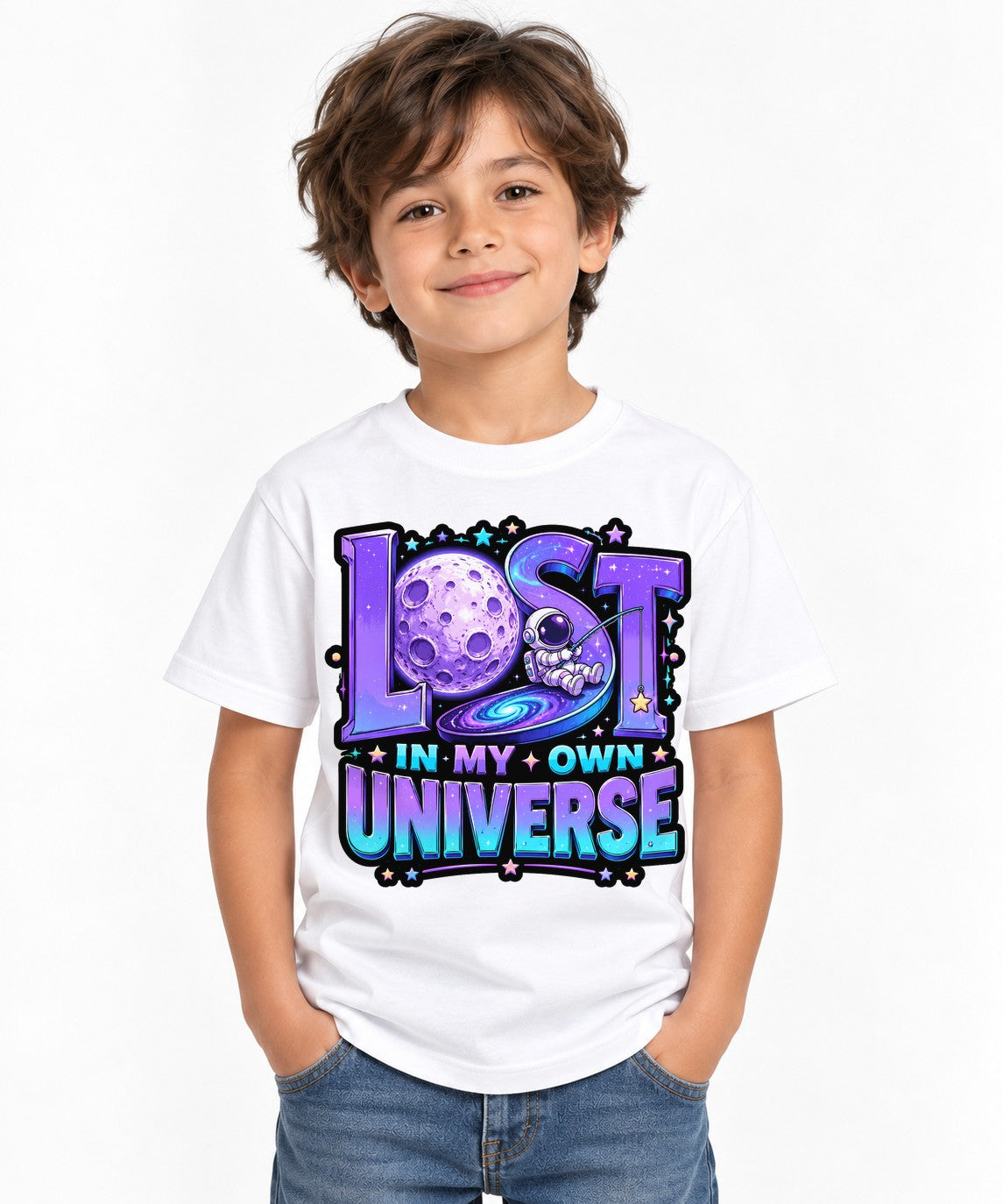 Lost In My Own Universe - White