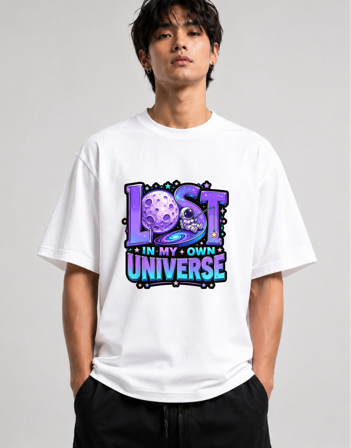 Lost In My Own Universe - White
