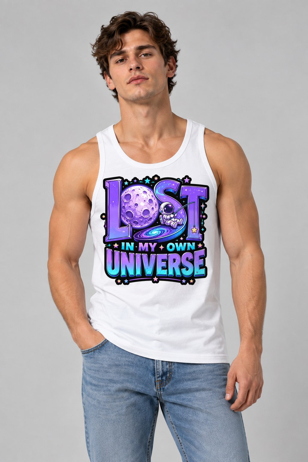 Lost In My Own Universe - White