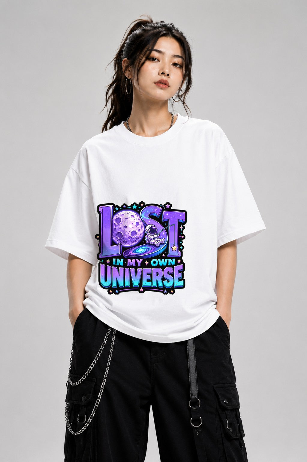 Lost In My Own Universe - White
