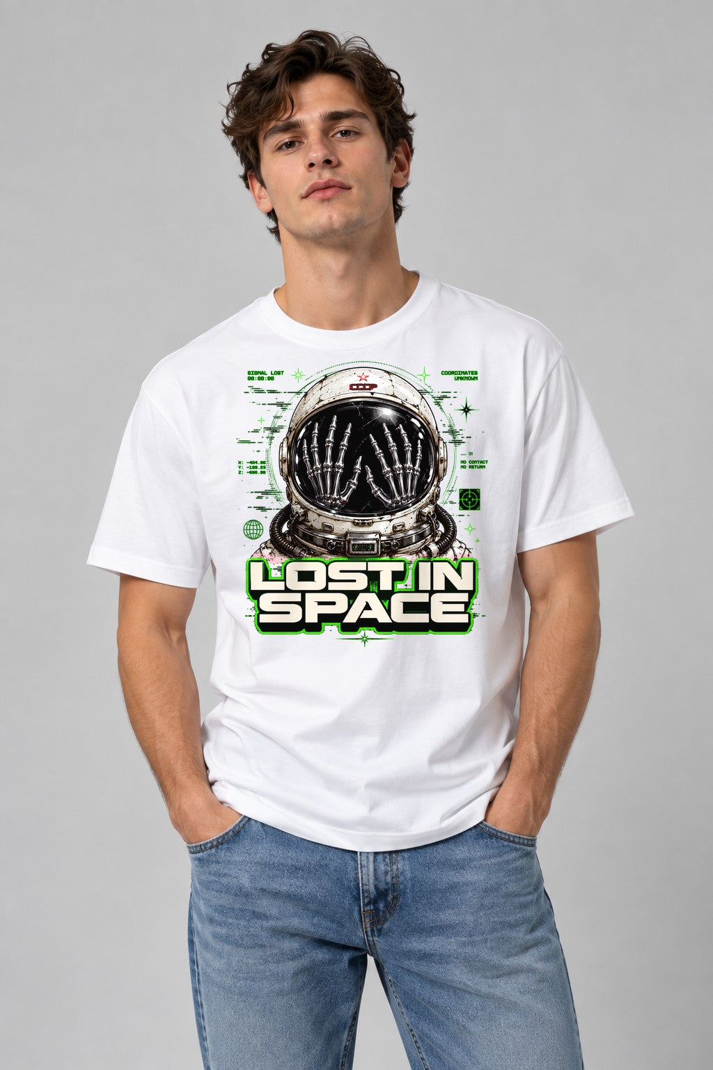Lost In Space - White
