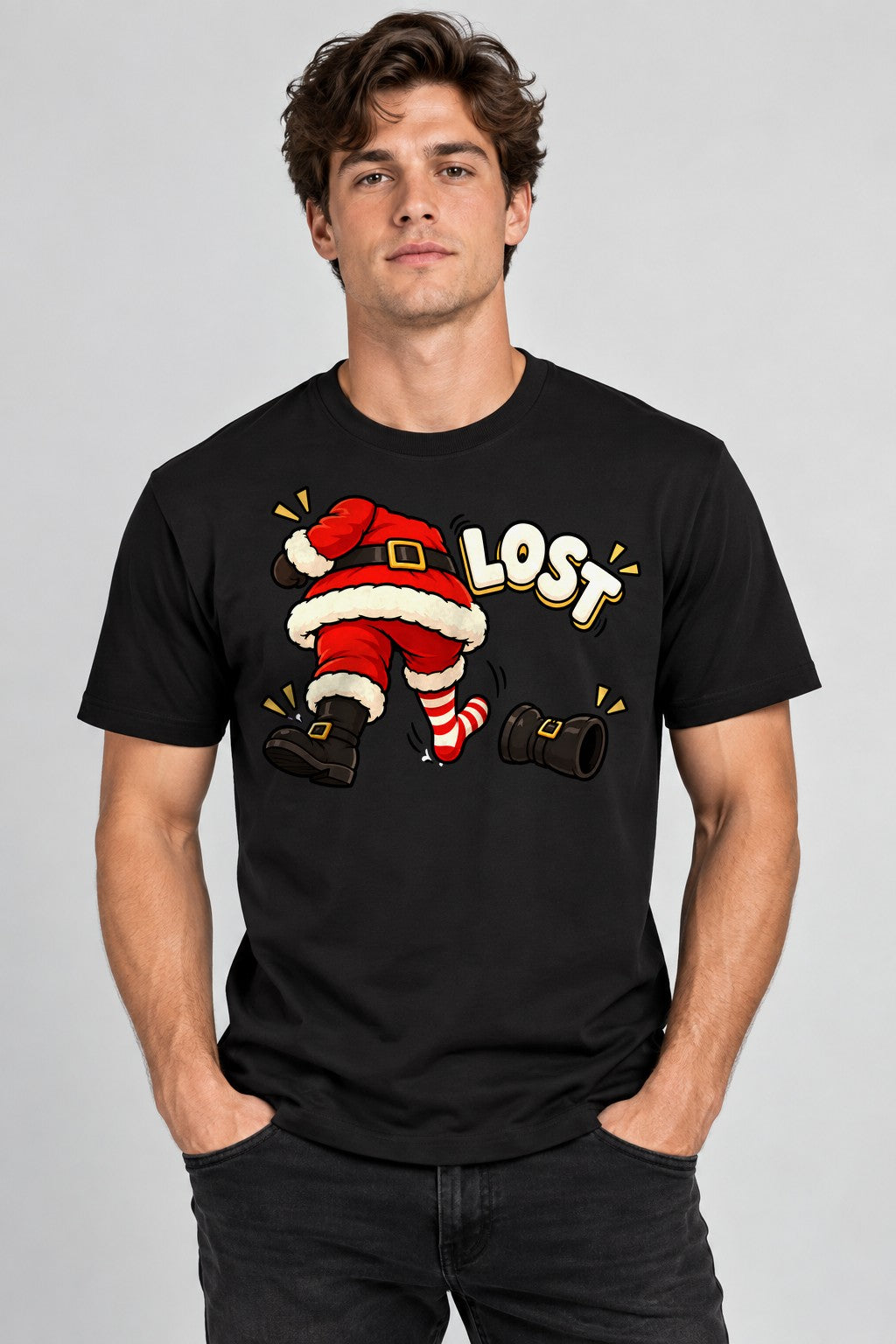 Lost Santa Hat - Black