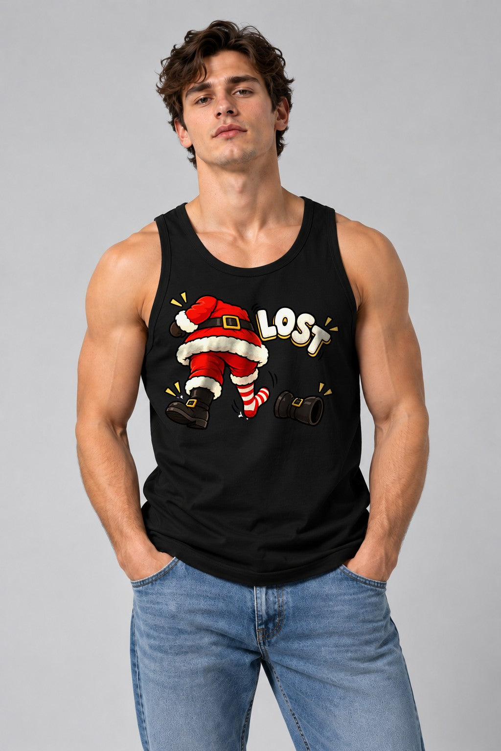 Lost Santa Hat - Black