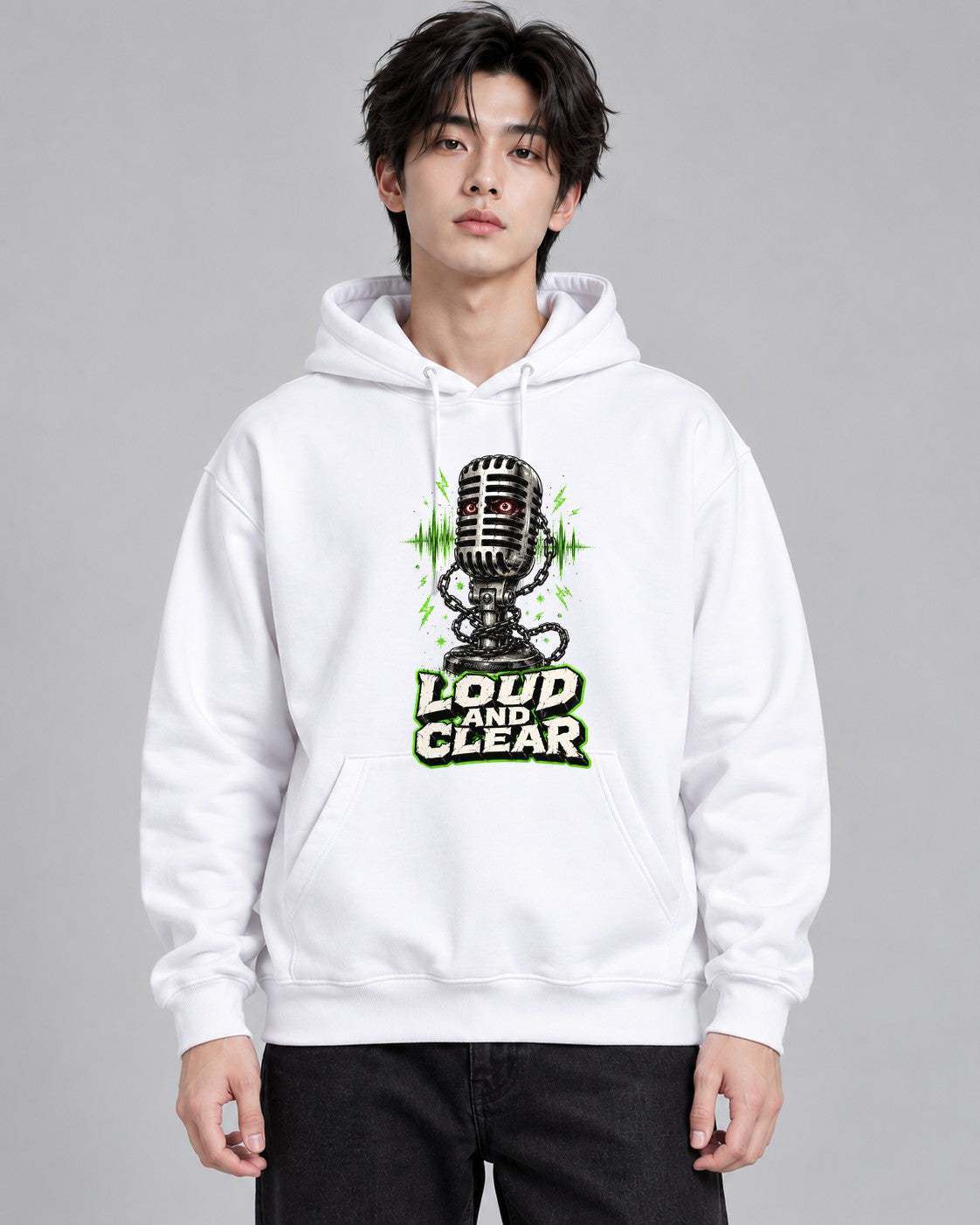 Loud and Clear - White
