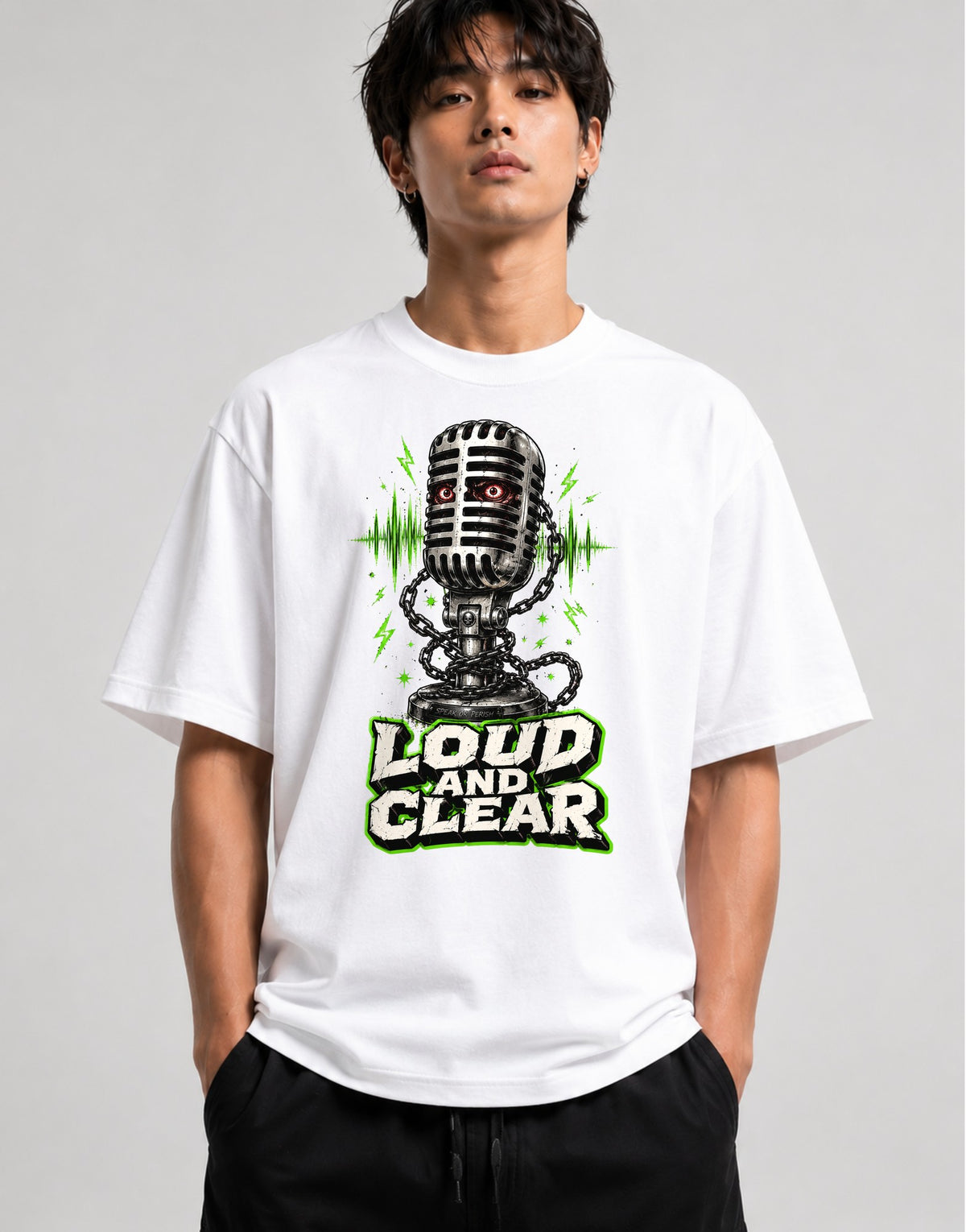 Loud and Clear - White