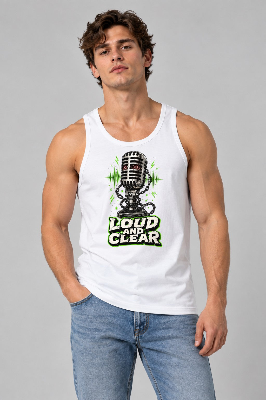 Loud and Clear - White