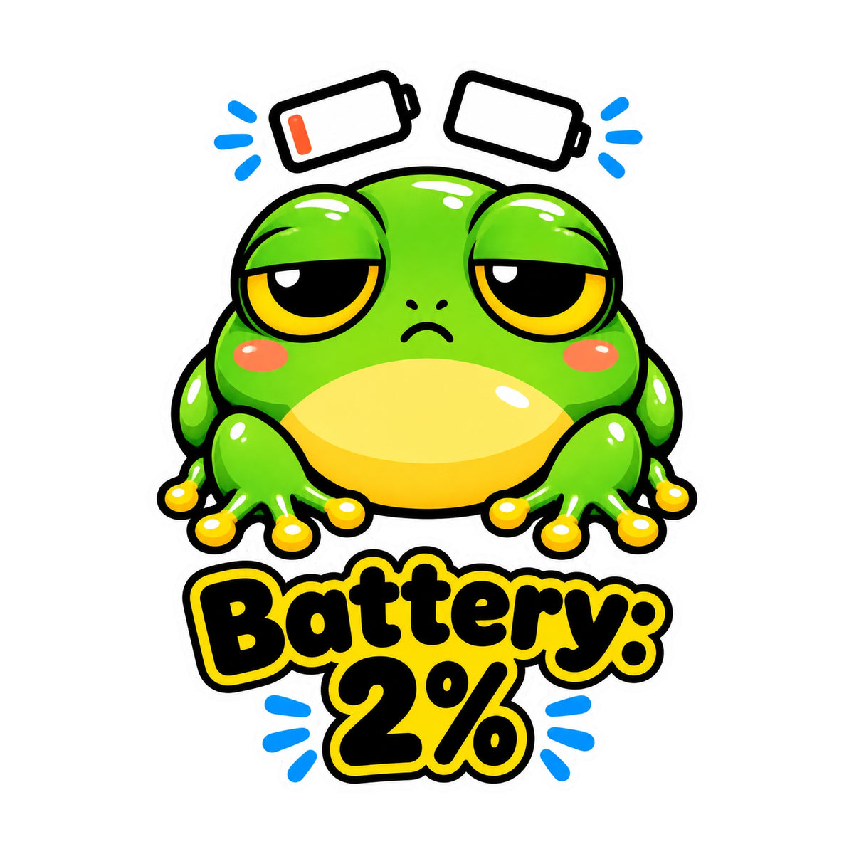 Low Battery Frog