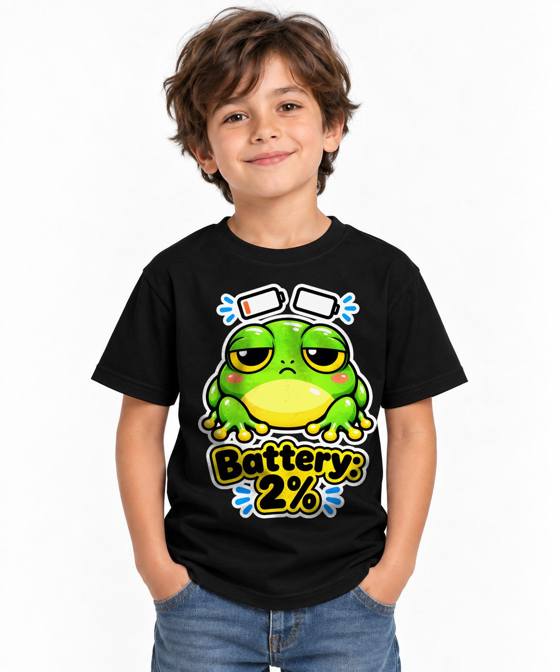 Low Battery Frog - Black