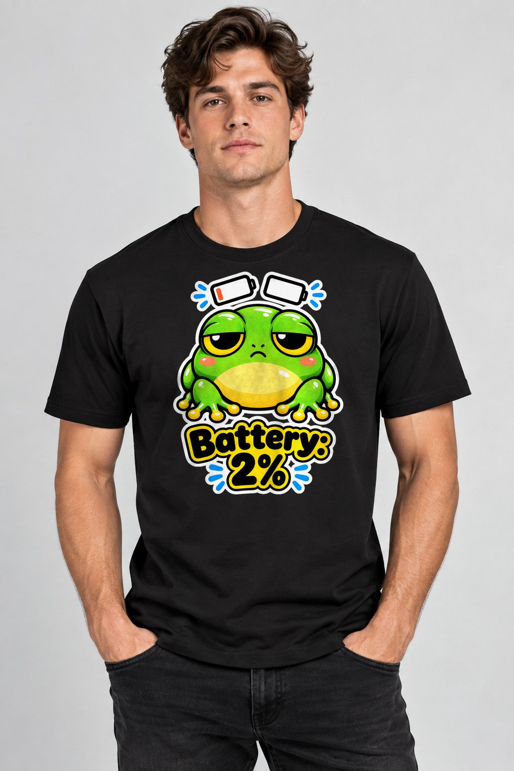 Low Battery Frog - Black