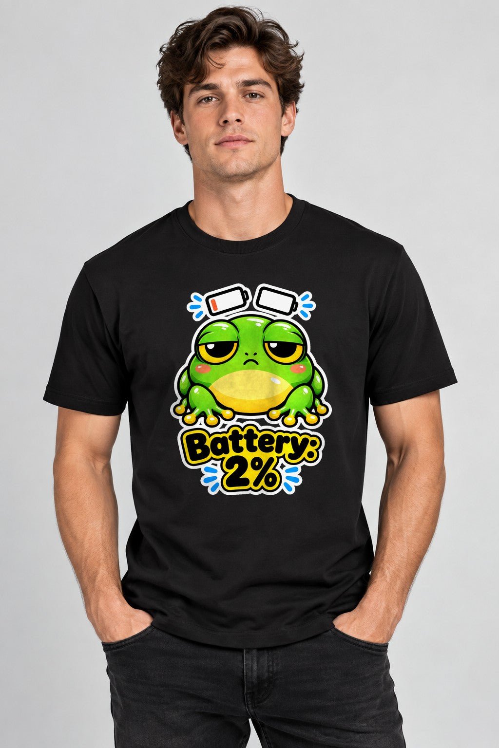 Low Battery Frog - Black