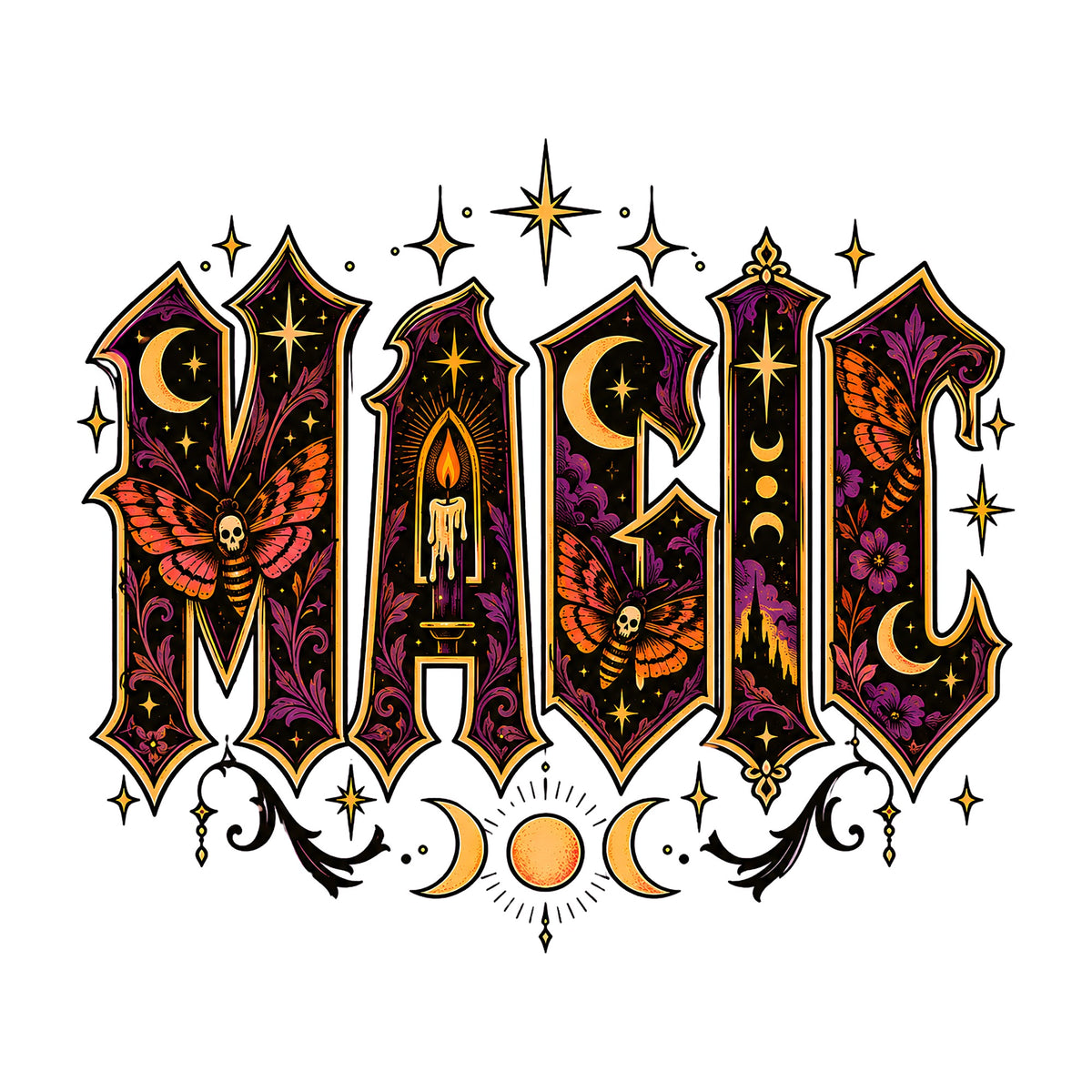 Magic Gothic Lettering