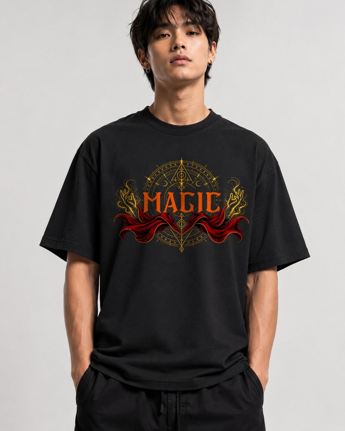 Magic Mystic Circle - Black