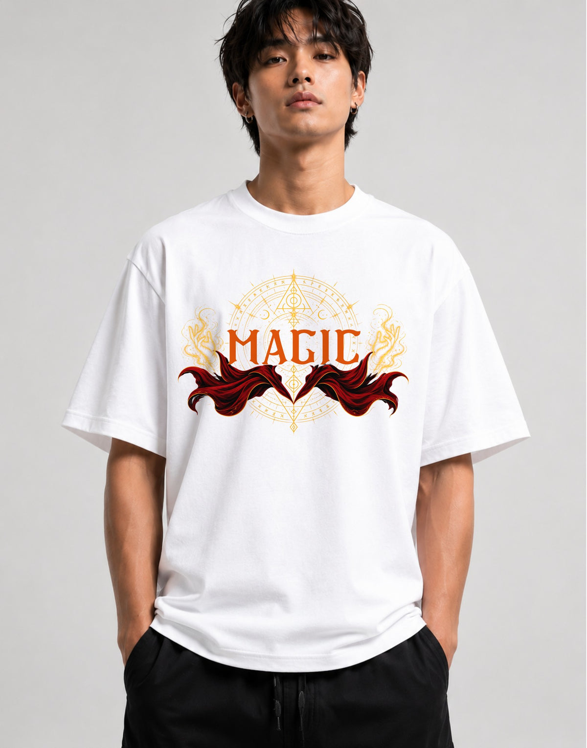 Magic Mystic Circle - White