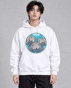 Manatee Family Circle - White