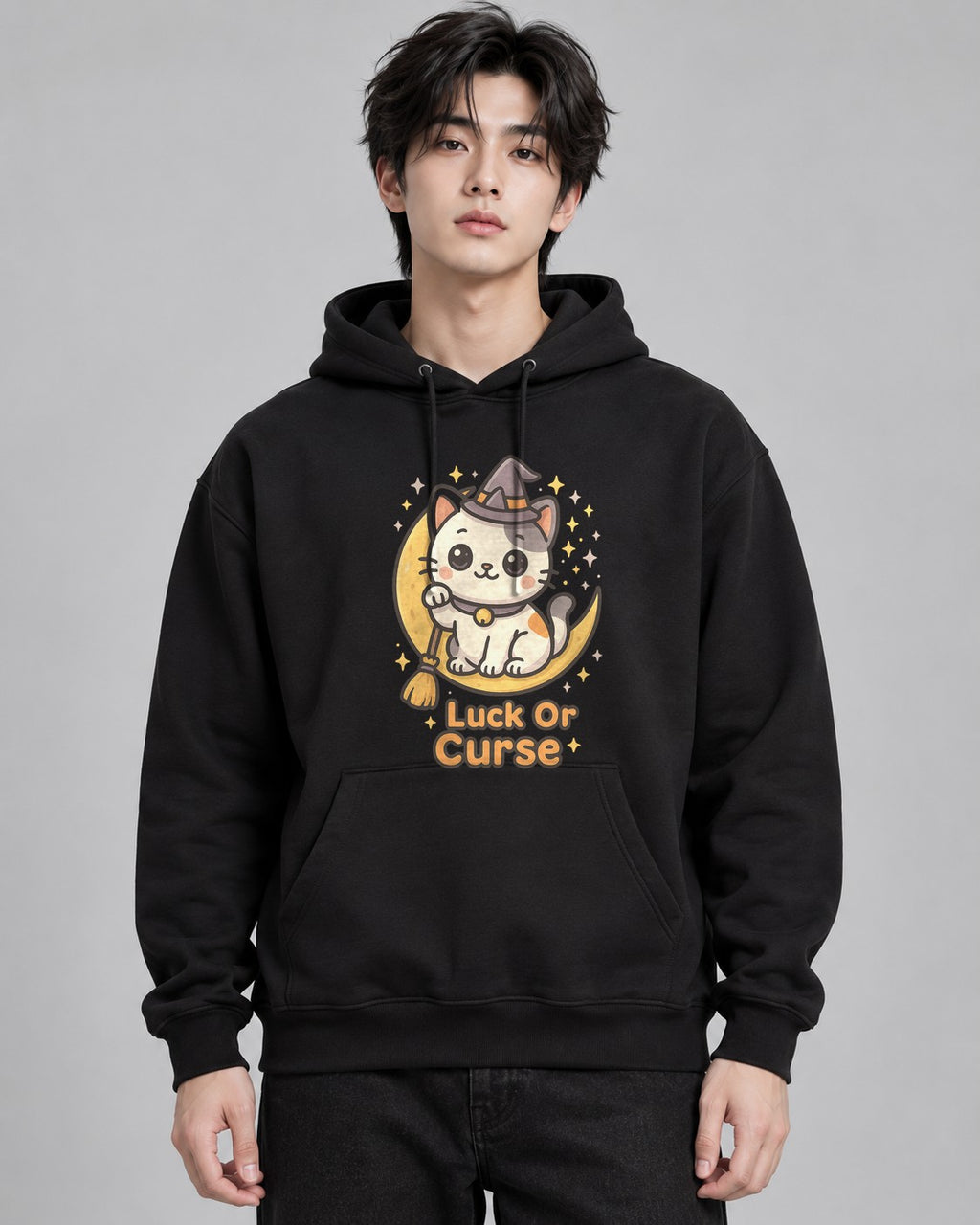 Maneki Neko Witch - Black