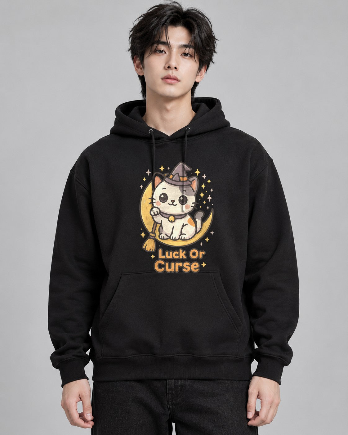 Maneki Neko Witch - Black
