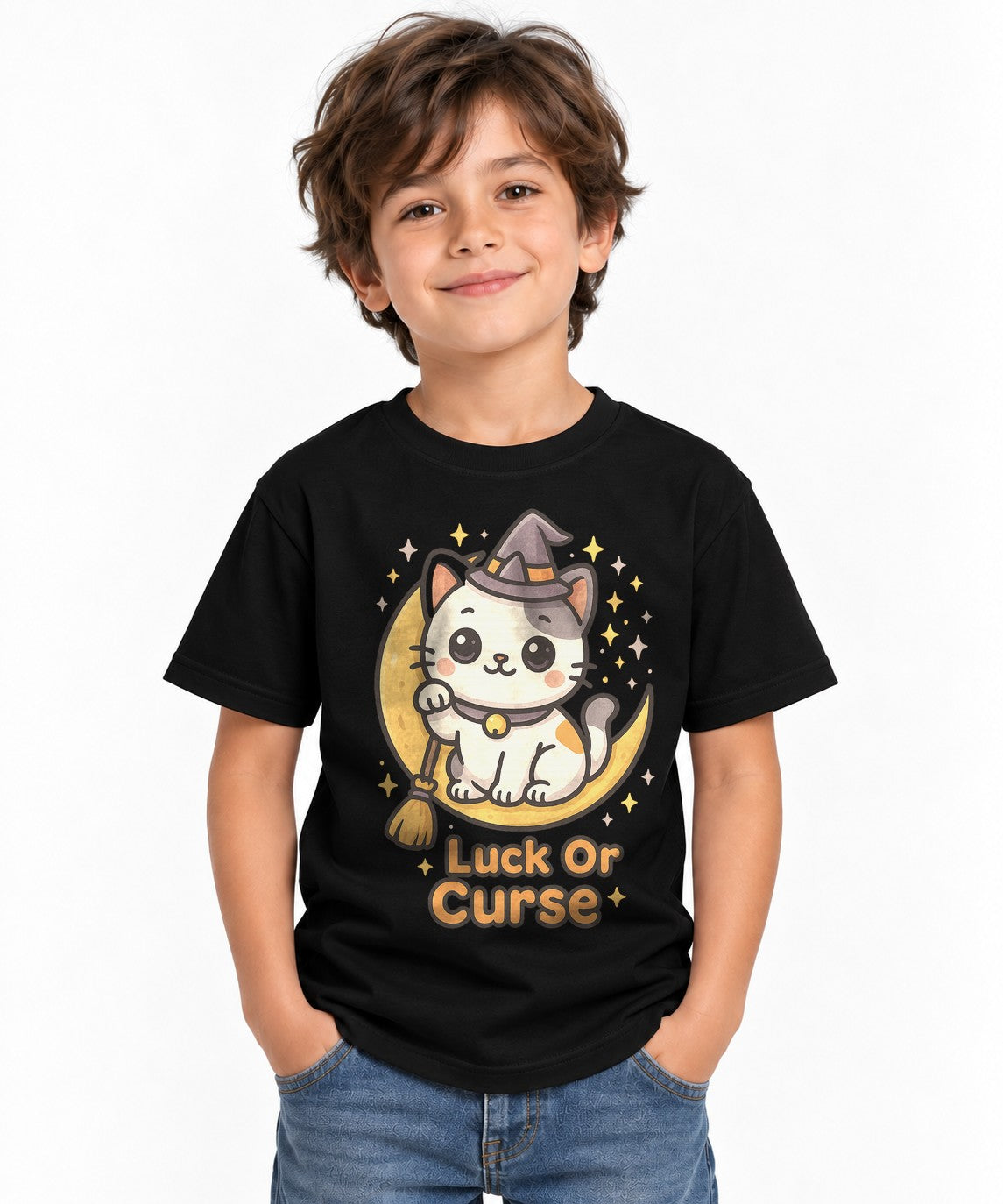 Maneki Neko Witch - Black