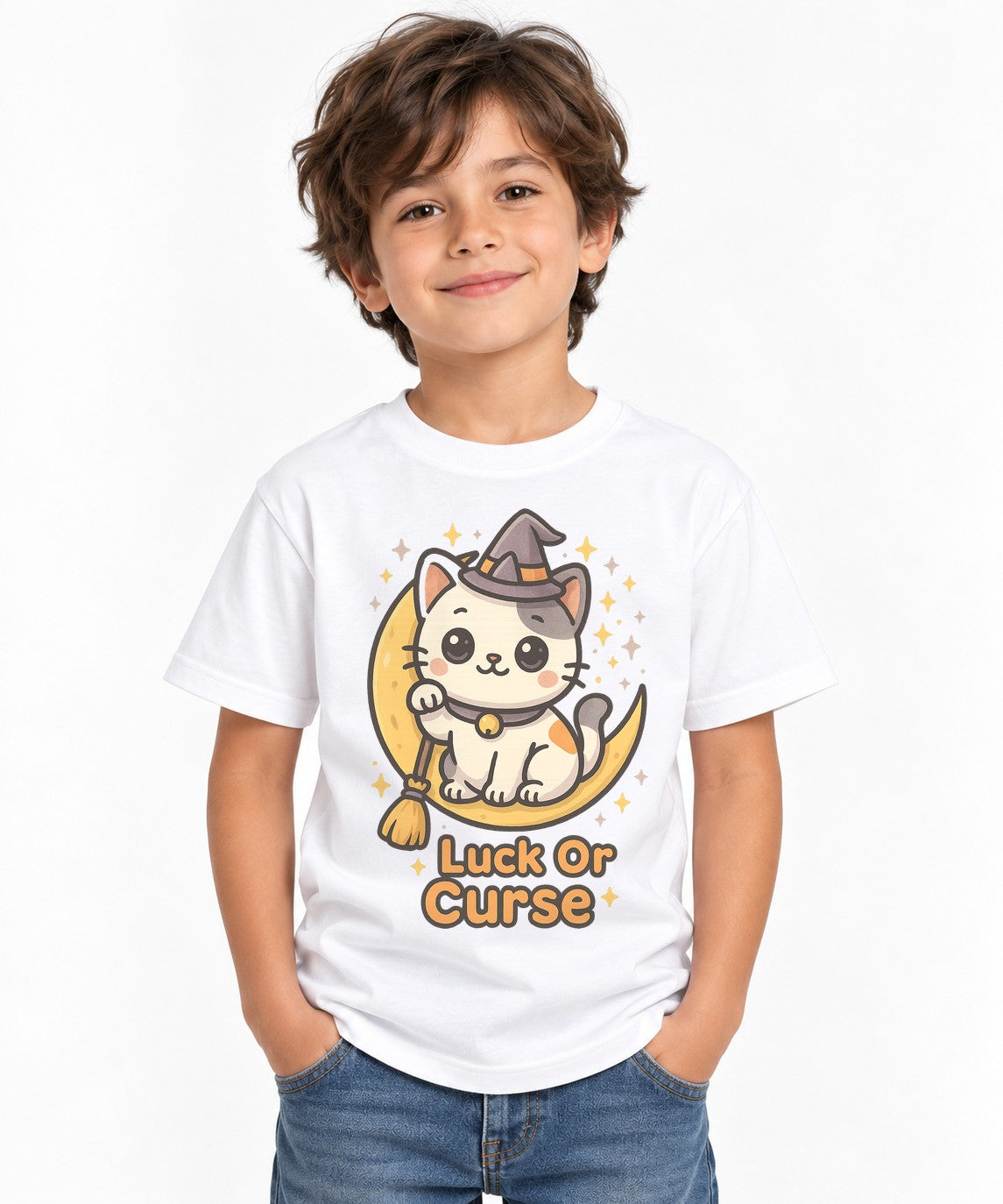 Maneki Neko Witch - White