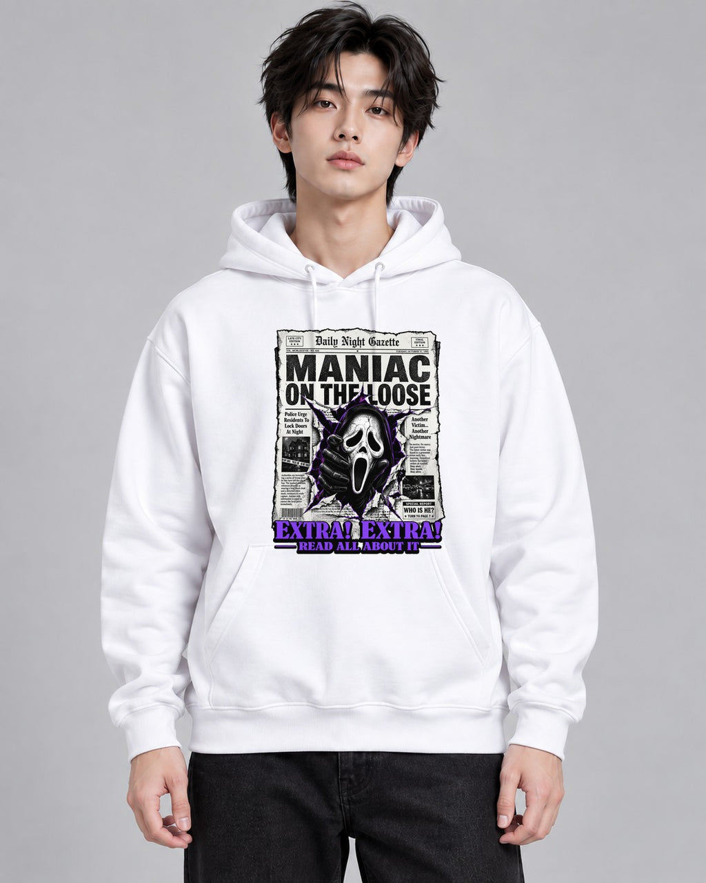 Maniac On The Loose - White