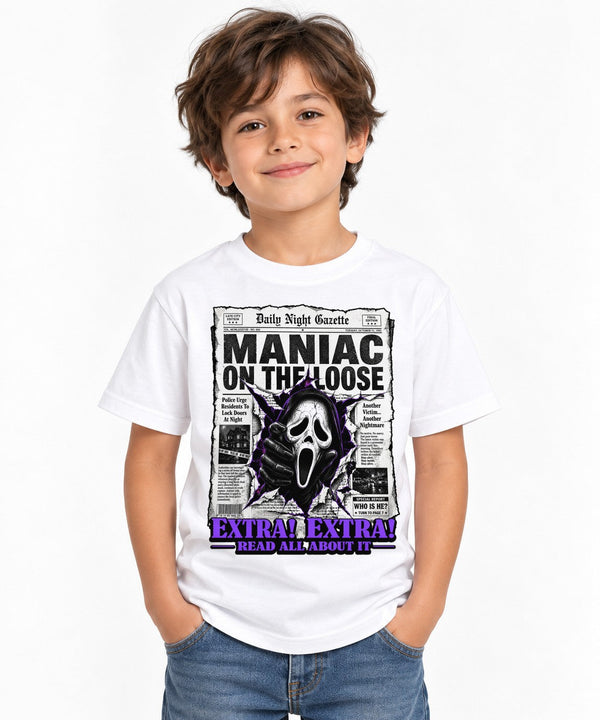 Maniac On The Loose - White