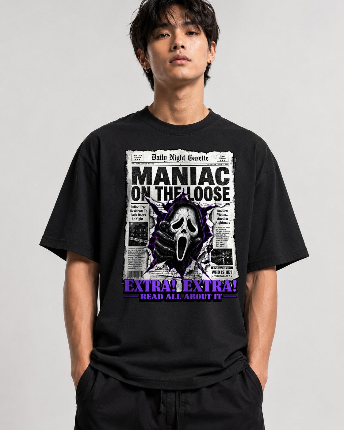 Maniac On The Loose - Black