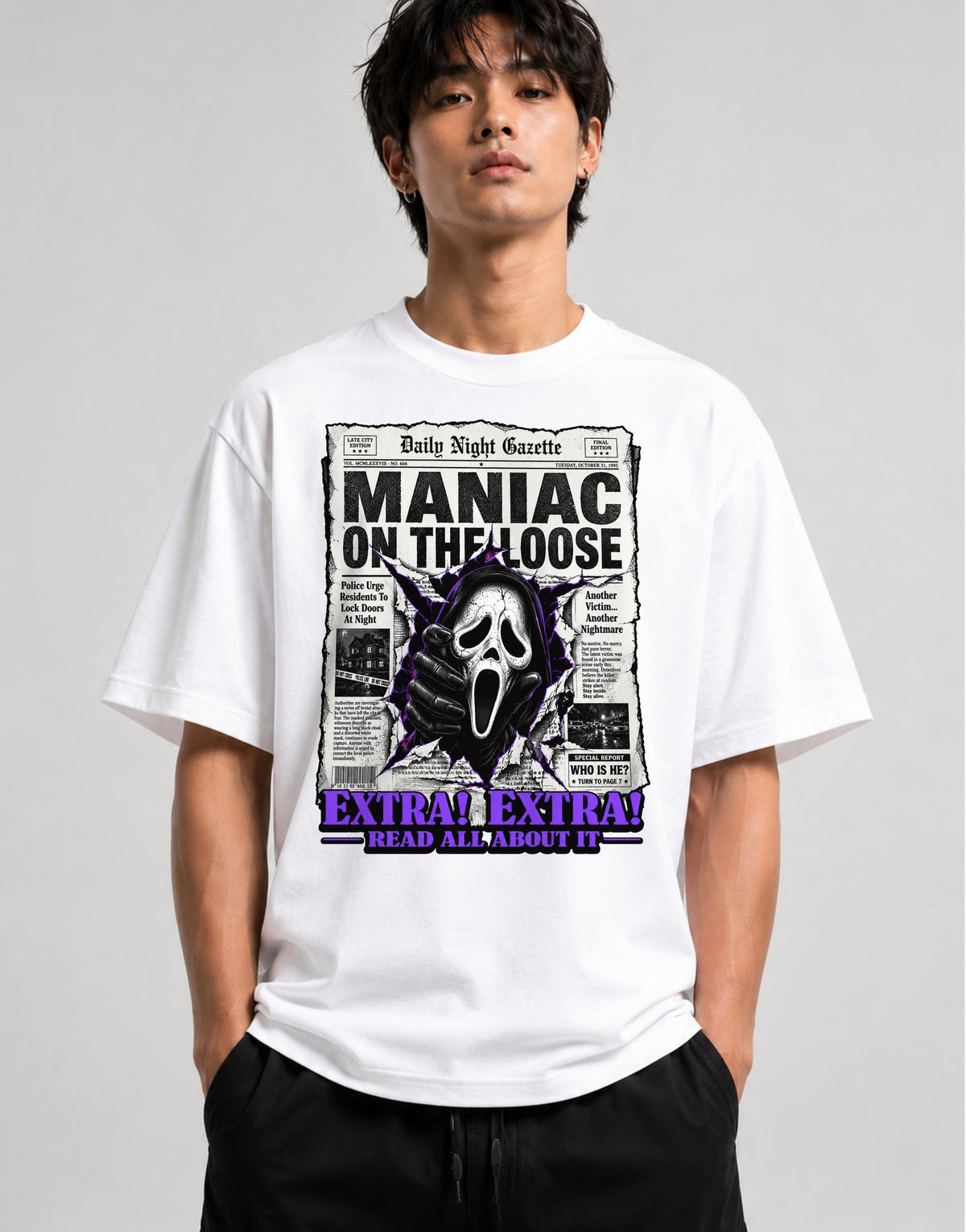 Maniac On The Loose - White