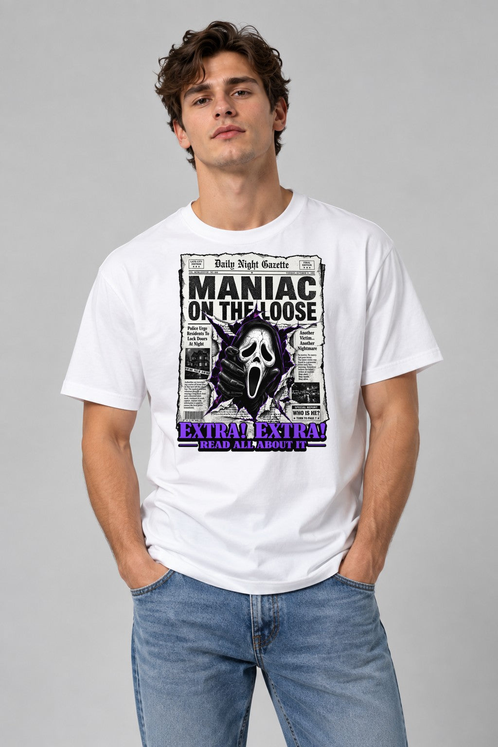 Maniac On The Loose - White
