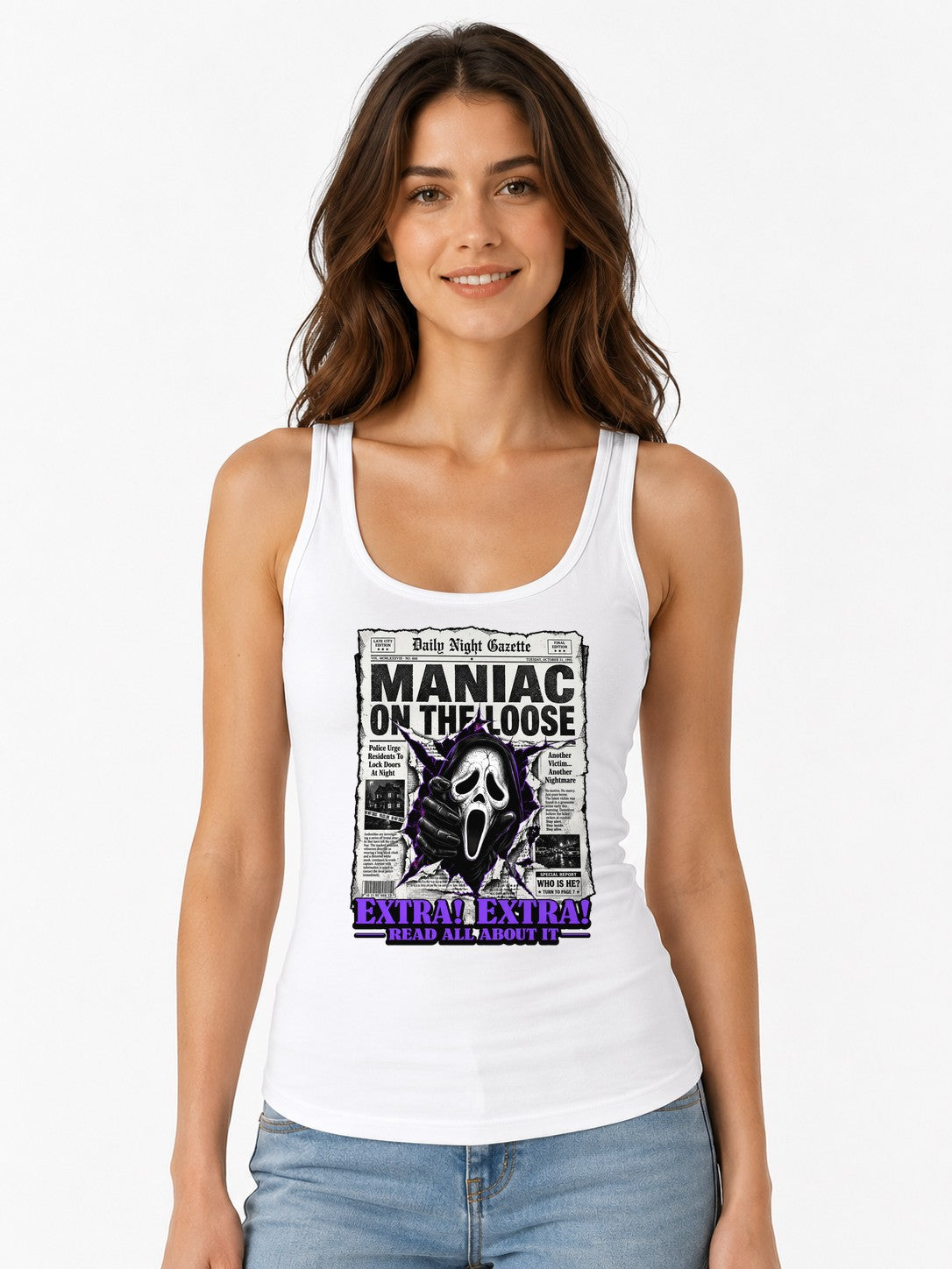 Maniac On The Loose - White