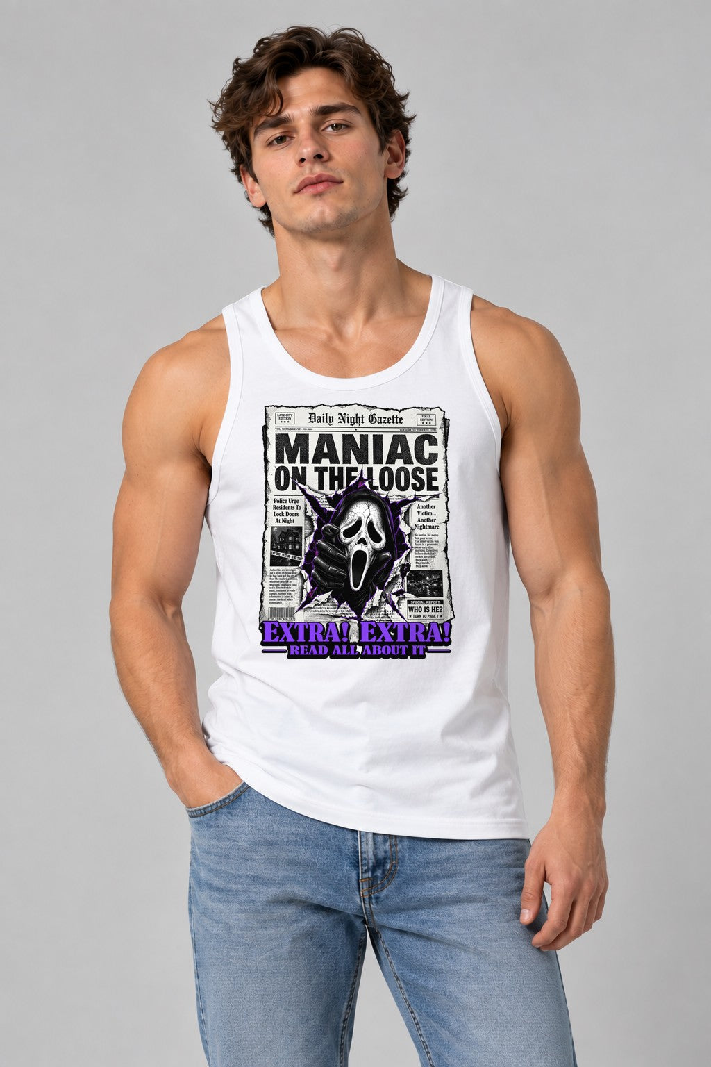 Maniac On The Loose - White