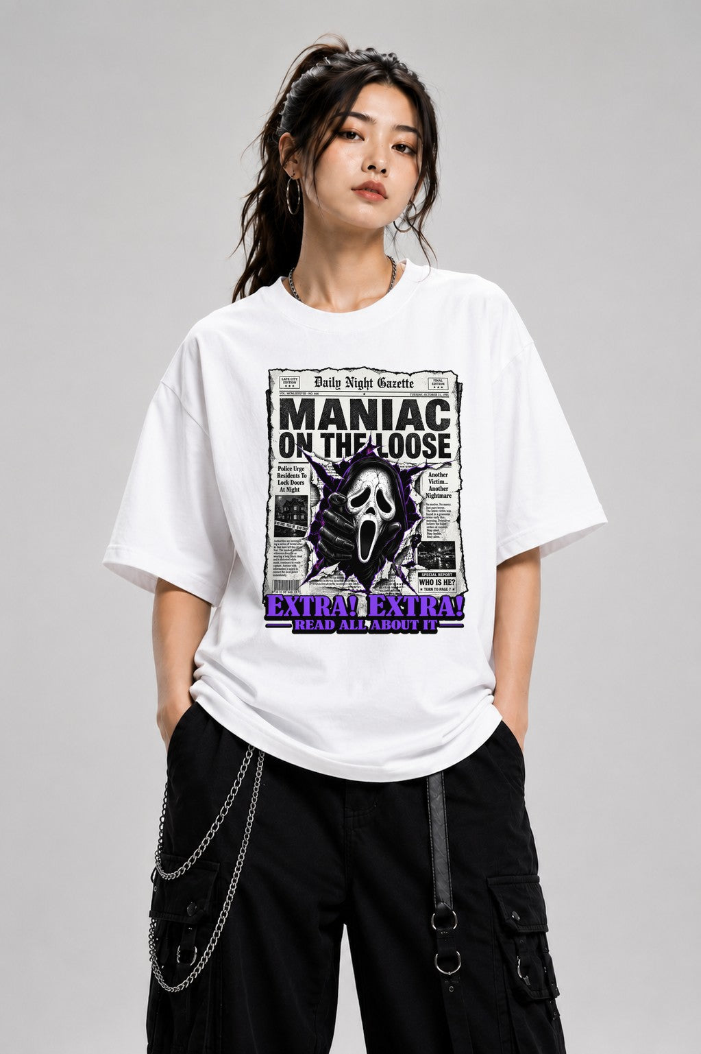 Maniac On The Loose - White