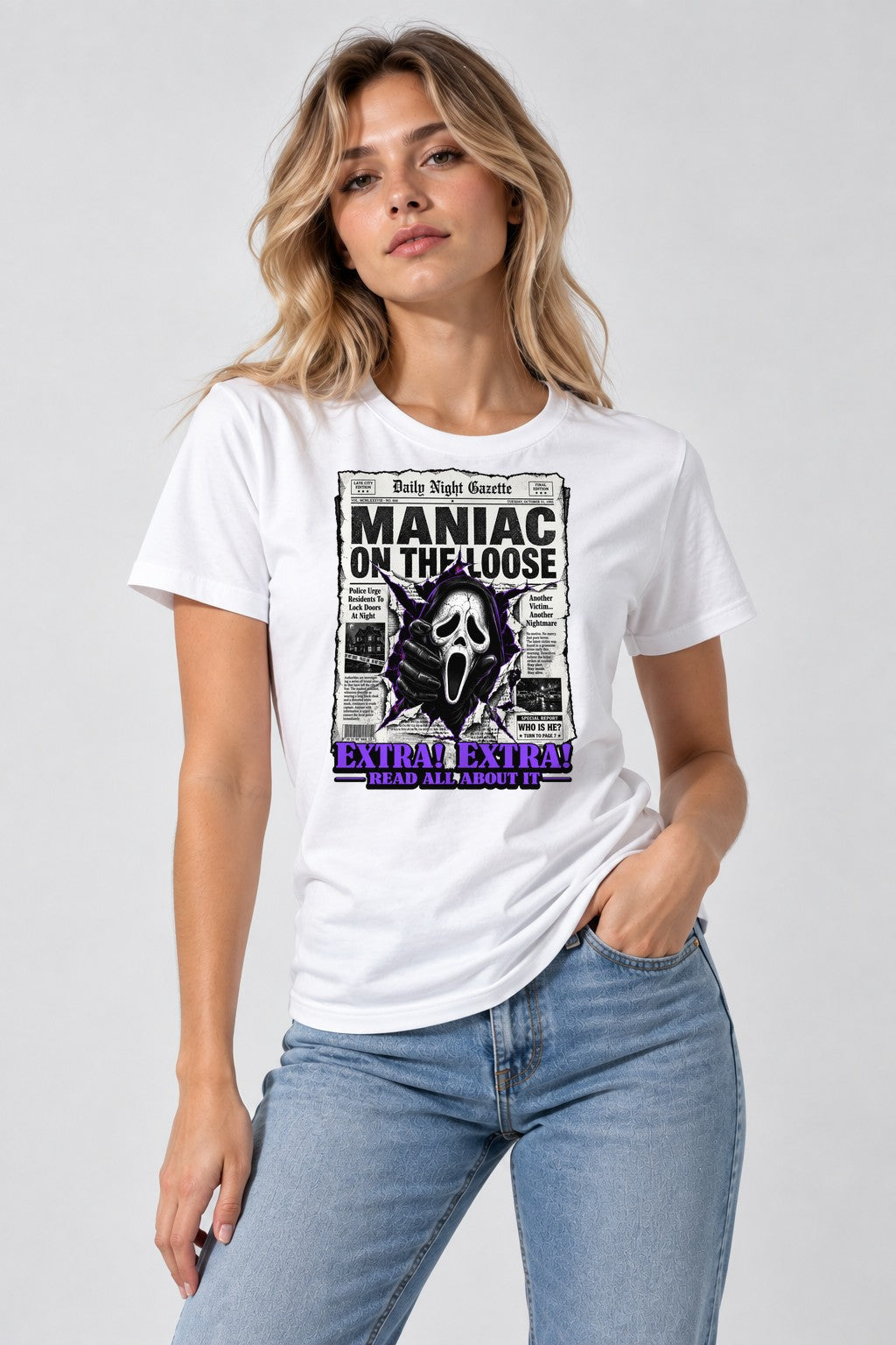 Maniac On The Loose - White