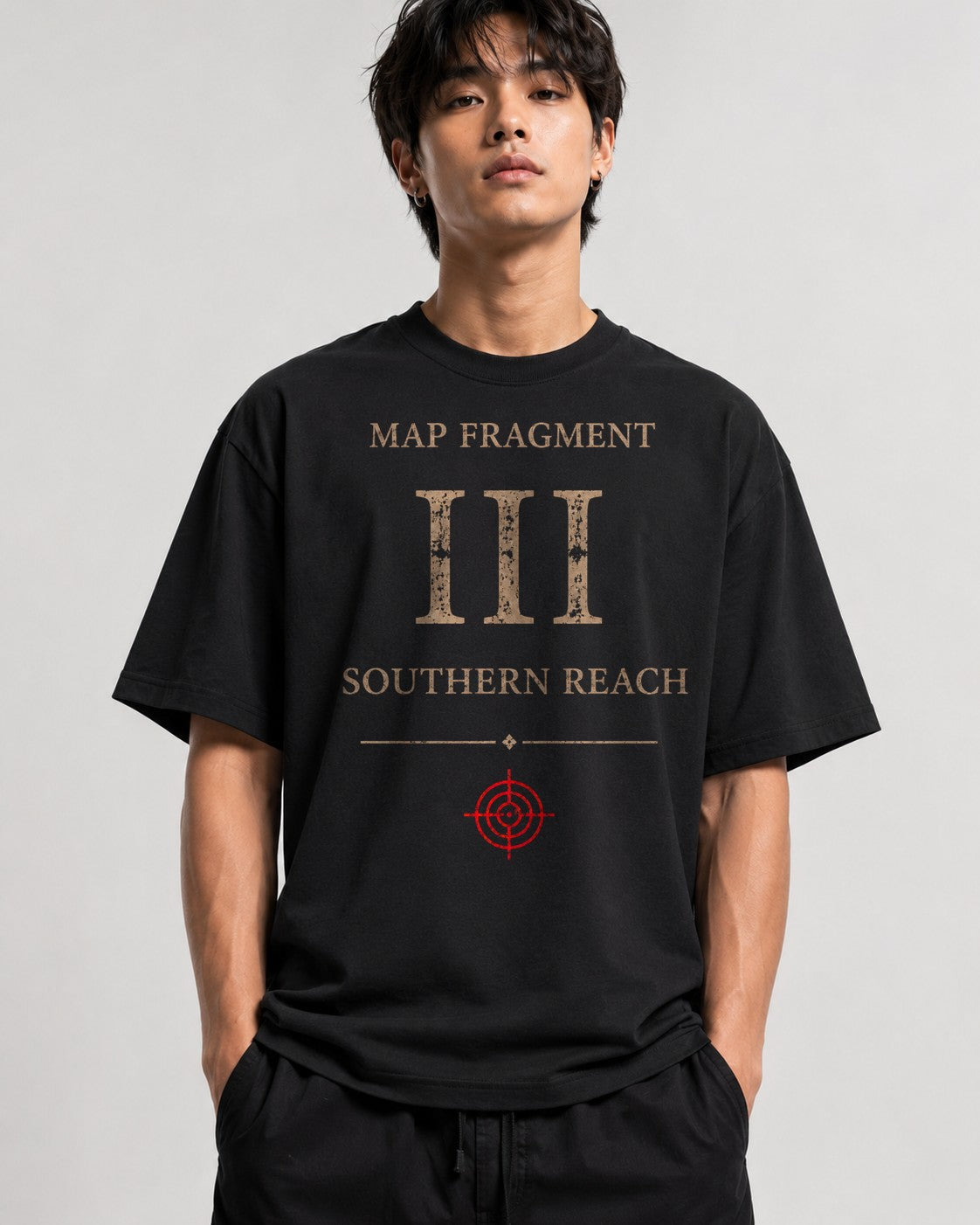 Map Fragment III - Black