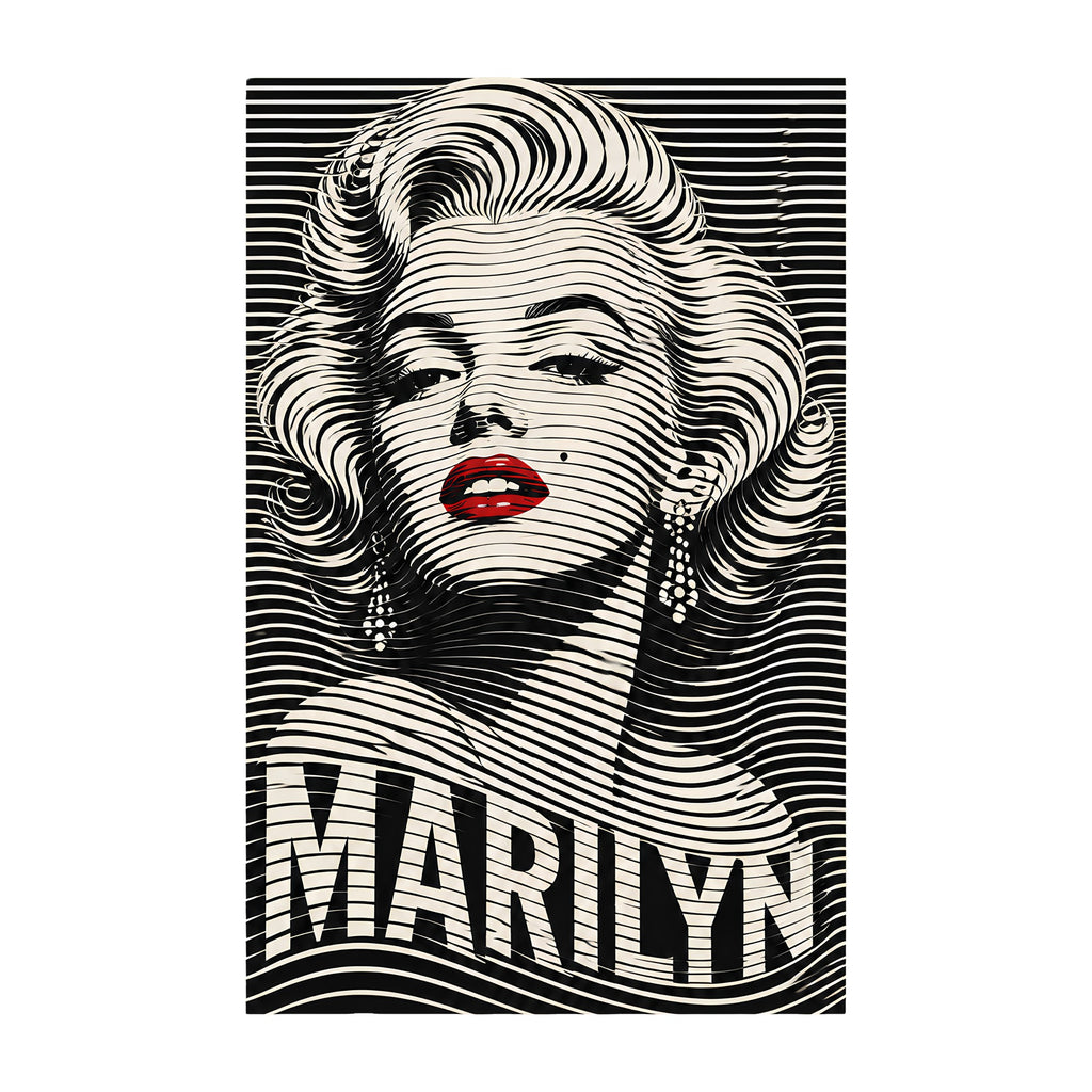 Marilyn Line Art